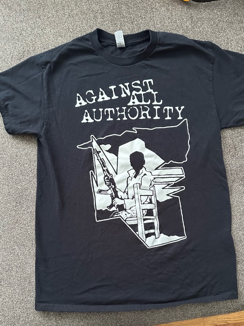 Against All Authority men’s medium band t-shirt NEW PUNK